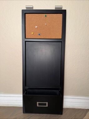 Pottery Barn Daily Organization Wall System Wood Hanging File Home Office
No Rod